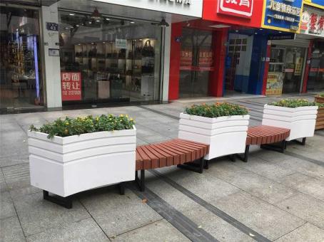 椅子組合花箱